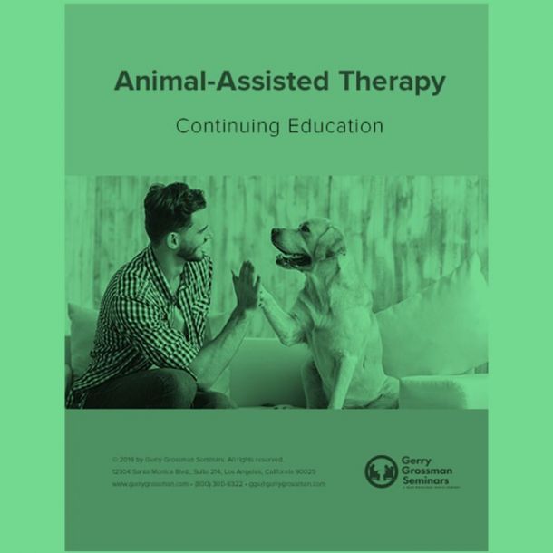 Animal-Assisted Therapy Text-based Home Course (3 CE) - Printed Version
