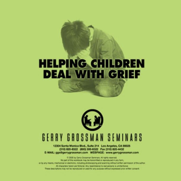 Helping Children Deal With Grief Online Text-based Course (3 CE)