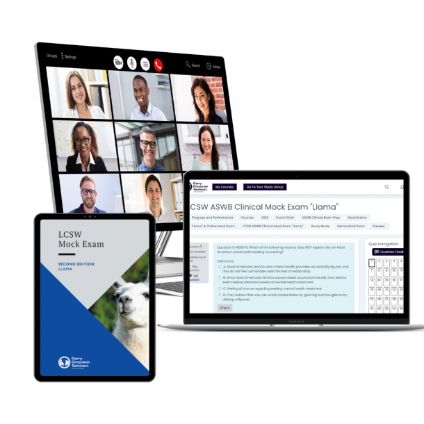 LCSW ASWB Practice Exam and Live Online Review Workshop