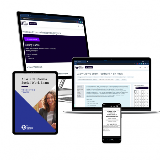 LCSW ASWB Clinical Exam Prep Self-Study Course