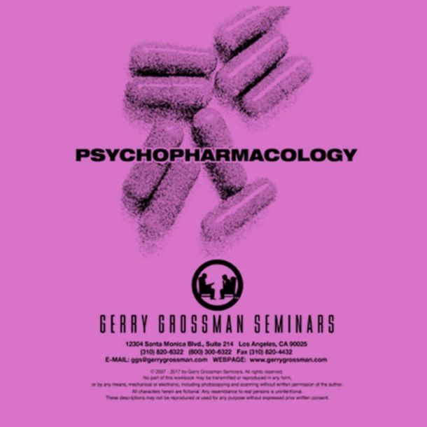 Psychopharmacology Text-based Home Course (2 CE) - Printed Version