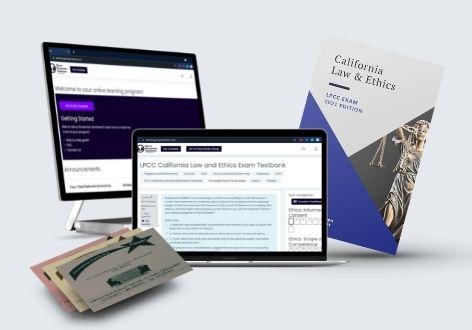 LPCC California Law and Ethics Exam Prep Self-Study Course 